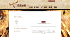 Desktop Screenshot of longhornsurvey.com